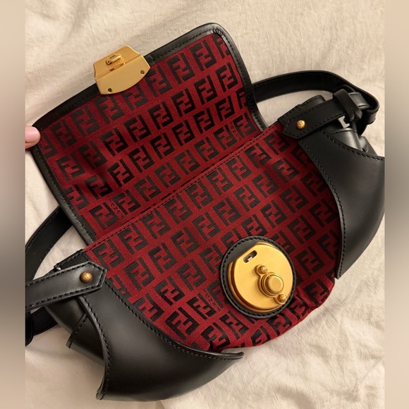 👑✅PRICE FIRM✅  AUTHENTIC Fendi Borsa Zucca Bag - Picture 7 of 17